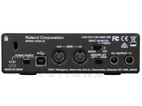 Roland RUBIX22 Interface audio painel de ligações